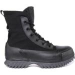 Schwarze Converse Chuck Taylor All Star Stiefeletten & Boots mit Schnürsenkel aus Textil Größe 41,5 