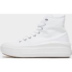 Weiße Converse Chuck Taylor All Star High Top Sneaker & Sneaker Boots mit Schnürsenkel aus Canvas für Damen Größe 37,5 