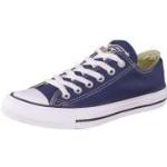 Blaue Converse Chuck Taylor All Star Low Sneaker aus Canvas für Damen Größe 40,5 