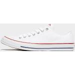 Weiße Converse Chuck Taylor All Star Low Sneaker aus Stoff für Damen Größe 44 