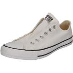 Weiße Converse Chuck Taylor All Star Slip-on Sneaker ohne Verschluss aus Textil für Damen Größe 36 