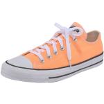 Orange Converse Chuck Taylor All Star Low Sneaker aus Textil für Damen Größe 39,5 