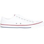 Reduzierte Weiße Converse Chuck Taylor All Star Low Sneaker mit Schnürsenkel aus Stoff für Herren Größe 42,5 für den für den Sommer 