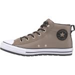 Schwarze Converse Chuck Taylor All Star High Top Sneaker & Sneaker Boots aus Veloursleder wasserabweisend für Kinder für den für den Winter 