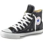 Schwarze Converse Chuck Taylor High Top Sneaker & Sneaker Boots mit Schnürsenkel aus Leder Größe 44,5 