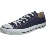 Marineblaue Converse All Star OX Runde Low Sneaker aus Textil für Herren Größe 37,5 