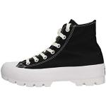 Reduzierte Schwarze Converse Chuck Taylor High Top Sneaker & Sneaker Boots aus Textil für Damen Größe 37 