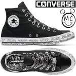 Converse All Star Canvas Miley Cyrus High Top Sneaker & Sneaker Boots aus Stoff für Damen Größe 43 