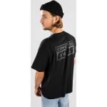 Schwarze Streetwear Converse CONS T-Shirts aus Baumwolle für Herren Größe XL 