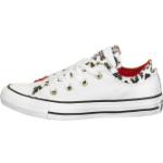 Weiße Converse All Star OX Low Sneaker aus Textil Rutschfest für Damen Größe 36,5 