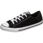 Schwarze Converse Dainty Low Sneaker aus Textil für Damen Größe 37,5 