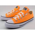 Peachfarbene Converse CT Low Sneaker mit Schnürsenkel aus Textil für Damen Größe 39 