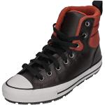 Braune Converse Ctas High Top Sneaker & Sneaker Boots mit Schnürsenkel aus Leder für Herren Größe 44,5 