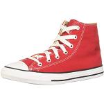 Rote Converse Ctas High Top Sneaker & Sneaker Boots mit Schnürsenkel aus Canvas für Herren Größe 46,5 