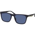 Blaue Converse Quadratische Kunststoffsonnenbrillen für Herren 