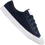 Blaue Converse Dainty Low Sneaker aus Stoff für Damen Größe 37 