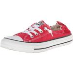 Rote Converse Chuck Taylor All Star Low Sneaker ohne Verschluss aus Canvas für Damen Größe 41 