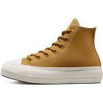 Braune Converse Chuck Taylor All Star High Top Sneaker & Sneaker Boots mit Schnürsenkel aus Stoff für Damen Größe 38 
