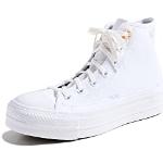 Violette Converse Chuck Taylor All Star High Top Sneaker & Sneaker Boots mit Schnürsenkel für Damen Größe 35,5 
