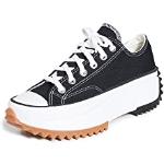 Converse Damen Run Star Hike Ox Sneakers, Schwarz/Weiß/Gum, Schwarz, Weiß (Black/White/Gum), 45 EU