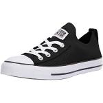 Schwarze Converse Chuck Taylor All Star Slip-on Sneaker ohne Verschluss für Damen Größe 37,5 
