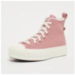 Pinke Converse Chuck Taylor All Star High Top Sneaker & Sneaker Boots aus Leder für Damen Größe 38 