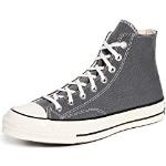 Schwarze Vintage Converse Chuck Taylor AS Vintage Canvas High Top Sneaker & Sneaker Boots aus Stoff für Herren Größe 42,5 