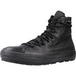 Reduzierte Schwarze Converse Chuck Taylor All Star High Top Sneaker & Sneaker Boots aus Leder wasserdicht für Herren Größe 38 
