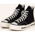 Schwarze Converse High Top Sneaker & Sneaker Boots aus Textil für Damen Größe 40 