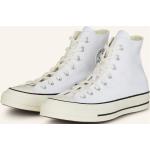 Reduzierte Weiße Converse Chuck Taylor All Star '70 High Top Sneaker & Sneaker Boots aus Textil für Kinder Übergrößen 