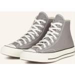 Graue Converse Chuck Taylor All Star '70 High Top Sneaker & Sneaker Boots aus Textil für Kinder Übergrößen 