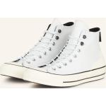 Weiße Converse Chuck Taylor All Star '70 High Top Sneaker & Sneaker Boots aus Leder wasserabweisend für Herren Größe 42 