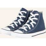 Blaue Converse Chuck Taylor All Star High Top Sneaker & Sneaker Boots aus Textil für Kinder 