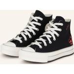 Schwarze Converse High Top Sneaker & Sneaker Boots aus Textil für Damen Größe 39 