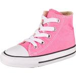 Pinke Converse Chuck Taylor High Top Sneaker & Sneaker Boots aus Canvas für Kinder Größe 21 