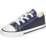 Marineblaue Converse Chuck Taylor All Star Low Sneaker aus Textil für Kinder Größe 26 