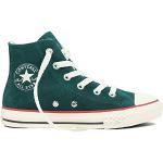 Grüne Converse Chuck Taylor High Top Sneaker & Sneaker Boots aus Lammfell für Kinder Größe 29 