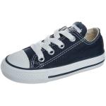 Marineblaue Converse Chuck Taylor All Star Low Sneaker für Kinder Größe 31,5 