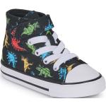 Reduzierte Bunte Converse Chuck Taylor All Star High Top Sneaker & Sneaker Boots aus Textil für Kinder Größe 21 