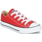 Reduzierte Rote Converse Chuck Taylor All Star Low Sneaker aus Textil für Kinder Größe 34 