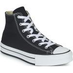 Reduzierte Schwarze Converse Chuck Taylor All Star High Top Sneaker & Sneaker Boots aus Textil für Kinder Größe 38,5 