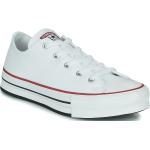 Weiße Converse Chuck Taylor All Star Low Sneaker aus Textil für Kinder Größe 36 mit Absatzhöhe bis 3cm 