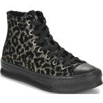 Reduzierte Schwarze Converse Chuck Taylor All Star High Top Sneaker & Sneaker Boots aus Textil für Kinder Größe 36 mit Absatzhöhe bis 3cm 