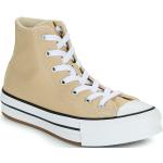 Reduzierte Beige Converse Chuck Taylor All Star High Top Sneaker & Sneaker Boots aus Textil für Kinder Größe 39 