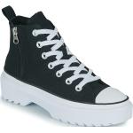 Reduzierte Schwarze Converse Chuck Taylor All Star High Top Sneaker & Sneaker Boots aus Textil für Kinder Größe 38 mit Absatzhöhe bis 3cm 