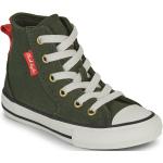 Reduzierte Khakifarbene Converse Chuck Taylor All Star High Top Sneaker & Sneaker Boots aus Textil für Kinder Größe 27 
