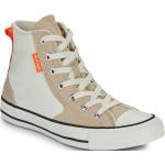 Reduzierte Beige Converse Chuck Taylor All Star High Top Sneaker & Sneaker Boots aus Textil für Kinder Größe 39 