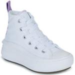 Weiße Converse Chuck Taylor All Star High Top Sneaker & Sneaker Boots aus Canvas für Kinder Größe 35 