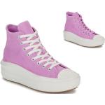 Violette Converse Chuck Taylor All Star High Top Sneaker & Sneaker Boots aus Textil für Kinder Größe 37 mit Absatzhöhe 5cm bis 7cm 