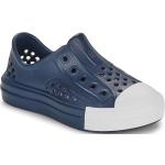 Reduzierte Blaue Converse Chuck Taylor All Star Slip-on Sneaker ohne Verschluss aus Textil für Kinder Größe 29 